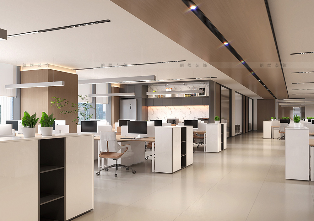 成都能源科技公司辦公室裝修效果圖